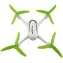 Upgraded Motors Three Blades Propellers Main Propeller Guard Bumpers Protectors for Hubsan H502E H502S Drone Replacement CCW CW with Metal Gears RC Quadcopter Spare Parts Set (Green)