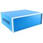 YaeCCC Electronic Enclosures Blue Metal Enclosure Project Case DIY Box Junction Case Enclosure Preventive Case (12.2