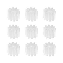 Othmro 10pcs Plastic Gears 10 Teeth Model 102A Reduction Gear Plastic Worm Gears for RC Car Robot Motor