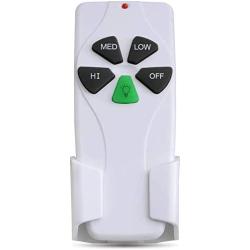 Universal Ceiling Fan Remote Control Kit, Replacement for Hunter/Harbor Breeze/Hampton Bay/Honeywell/Litex, with Receiver, 3-Speed, Light Dimmer, Replace FAN-53T 2AAZPFAN-53T FAN-11T KUJCE9103 UC7030T