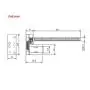 DC 6V 12V Gear Motor 1024GA20 Thread Flip N20 Gear Motor M4 x 55mm Shaft(6V 1000RPM)