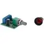 CHENBO 3Pcs DC 1.8V 3V 5V 6V 12V 2A PWM Motor Speed Controller Low Voltage Motor Speed Control Switch 1803BK PWM Adjustable Drive Module