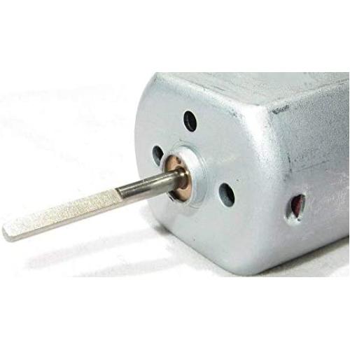 Davitu Cables, Adapters & Sockets - OEM 20mm FLAT SHAFT Central Door Lock Actuator Motor FC-280PC-22125 D Spindle, Power Locking Repair Engine Liberty