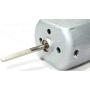 Davitu Cables, Adapters & Sockets - OEM 20mm FLAT SHAFT Central Door Lock Actuator Motor FC-280PC-22125 D Spindle, Power Locking Repair Engine Liberty