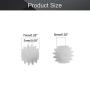 Othmro 40pcs Plastic Gears 12 Teeth Model 122A Reduction Gear Plastic Worm Gears for RC Car Robot Motor