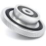 Eliminator Trolling Motor Prop Nut Aluminum GFEL-MK-BK-DP Replace for MinnKota 35-70 lb Models (Silver)