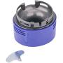 Motor Rear Cover Fit for Dyson V7 V8 Vacuum Cleaner (1 Cover + 1 Filter)