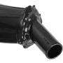 FVRITO 40mm Exhaust Muffler Pipe Silencer Gasket Fuel Line Filter and Spark Plug for 2 Stroke 49cc 60cc 66cc 80cc Engine Gas Motorized Bicycle Motor Bike Black