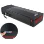 Jieoto E-Bike Battery Rear Carrier 36V 18AH with USB Port 2A Charger, Lithium Electric Bike Battery Suitable for 250W/350W/500W/800 Motors, More Suitable for Modification.