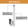 MAOPINER DC12V 12inch Stroke Linear Actuator with Mounting Bracket 900N(225lbs) Maximum Lift 10mm/s for Recliner TV Table Lift Massage Bed Electric Sofa Linear Actuator