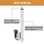 MAOPINER DC12V 12inch Stroke Linear Actuator with Mounting Bracket 900N(225lbs) Maximum Lift 10mm/s for Recliner TV Table Lift Massage Bed Electric Sofa Linear Actuator