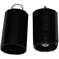 DuBnt 30 RPM Battery Powered Wind Spinner Black Rotating Motor