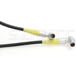SZRMCC Right Angle 1B 7 Pin Male to Right Angle 1B 7 Pin Digital Lens Motor Cable for Preston MDR Bartech Heden to FIZ