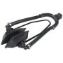 Boat Marine Dual Flow (Both INLETS!) Rectangular Cup Motor Flusher Ears for Outboards, I/Os, Sterndrives & Outdrives: with Garden Hose Connector