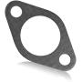 FLYPIG New Exhaust Muffler Gasket Fit for Honda GX240 8HP GX270 9HP GX340 11HP GX390 13HP Engine Go Kart Racing (Pack of 2)