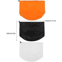 3pcs Polyester Dustproof Oxford Lawn Mower Cover with Drawstring Cover Trimmer Engine Motor Dust Storage Bag Indoor Outdoor