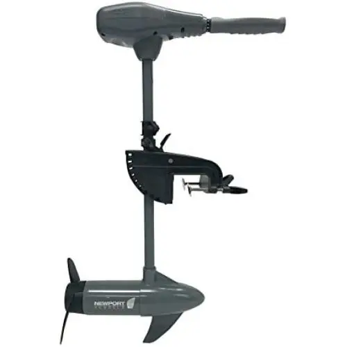 Moteur électrique de remorquage monté à la barre avec poussée de 36lb/55lb, pour kayaks Newport Série 36lb/55lb Thrust, 24 pouces de longueur de tige. Moteur électrique de remorquage monté à la barre avec poussée de 36lb/55lb, pour kayaks Newport Série 36lb/55lb Thrust, 24 pouces de longueur de tige.