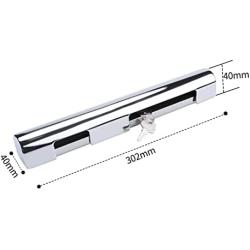 HEZB High Security Stainless Steel Boat Marine Outboard Motor Engine Lock 300mm Quick Release/Install Secures with Keys