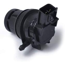 Exerock 85330-60190 Windshield Washer Pump Motor Front Rear Replacement Compatible with Toyota, Lexus, Mazda, Mercury, Lincoln, Honda 85330-60170 85330-47010 85330-21010