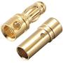 uxcell 3.5mm Bullets Connector Gold Plated Banana Plugs Male&Female for RC Battery ESC Motor 4pairs