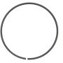 2 Set Piston Rings Fit for 168F/5.5 6.5 Cylinder Piston Gasoline Engine Motor Generator Piston Ring Replacement