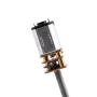 Thread Shaft Motor, DC 12V 400RPM N20 Micro Gear Motor with Long M4x55mm Lead Screw Reducer Thread Output Shaft 16mm Shaft with Gear Box