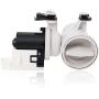 Podoy W10130913 Washer Drain Pump for Compatible with Whirlpool W10730972 8540024 W10130913 W10117829 AP4308966 PS1960402 Motor Assembly Replacement WPW10730972