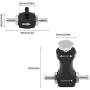 Qiilu Universal Tee Bleed Valve Manual Boost Controller Kit for Car Bilateral Turbo Adjustable
