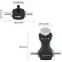 Qiilu Universal Tee Bleed Valve Manual Boost Controller Kit for Car Bilateral Turbo Adjustable