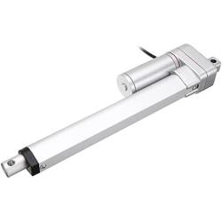 DC 12V 24V 3000N Electric Linear Actuator Linear Motor Moving Distance Stroke 50mm 100mm 150mm 200mm 250mm 48W 4A (400mm Stroke length,12V 3000N)