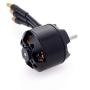 KingVal Replacement 2830 2200KV Brushless Motor with Screw Kit Compatible with RC Fixed-Wing Airplane Glider Aircraft