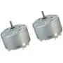 2PCS Electric Micro Motor3V-2700RPM 500TB- Small DC Motor (18280)