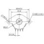 PM Stepper Motor Bipolar 5 VDC step angle 18/50° 2-2 phase