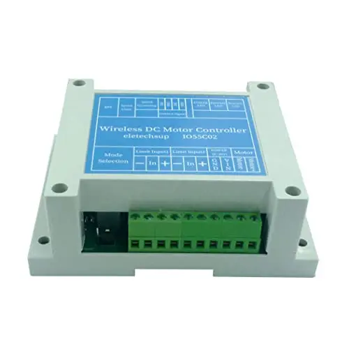 Module Piloteur de Moteur DC 200W 12V/24V avec Télécommande Sans Fil 433m, Contrôleur de Vitesse (Uniquement Contrôle de Vitesse). Module Piloteur de Moteur DC 200W 12V/24V avec Télécommande Sans Fil 433m, Contrôleur de Vitesse (Uniquement Contrôle de Vitesse).
