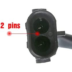 Left Driver Side Headlight Motor for Chevrolet Corvette 1984-1990 (Only Fit 2 Wires)