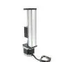 Électronique Linéaire 100mm de Course avec Rail Linéaire Carré + Jeu de Vis à Billes CBX1605 1605 Moteur à Vis à Billes Motorisé pour Table XY XYZ CNC DIY