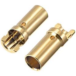 uxcell 3.5mm Bullets Connector Gold Plated Banana Plugs Male&Female for RC Battery ESC Motor 3pairs
