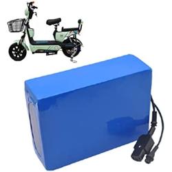Grideto Ebike Battery Lithium Battery Pack, 12V 24V 36V 48V 18650 Lithium Battery Pack,Waterproof PVC Lithium Battery Pack,for Power Tools Motorcycles Scooter 1000W -200W Motor