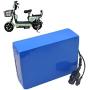 Grideto Ebike Battery Lithium Battery Pack, 12V 24V 36V 48V 18650 Lithium Battery Pack,Waterproof PVC Lithium Battery Pack,for Power Tools Motorcycles Scooter 1000W -200W Motor