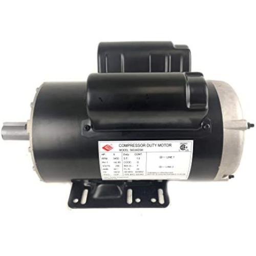 5 HP 3450 RPM, 56 Frame, 230V, 22Amp, 7/8
