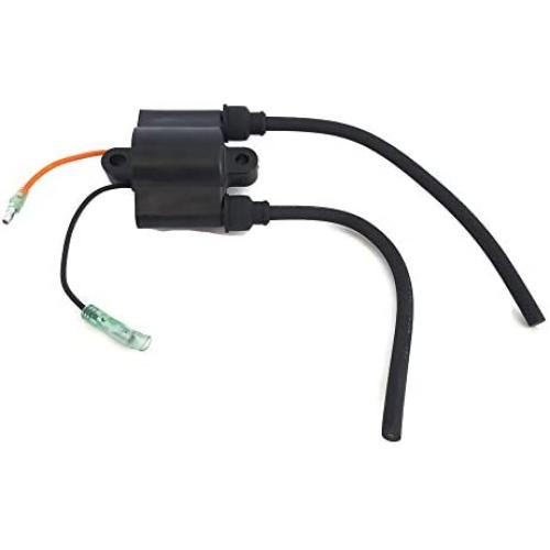 Boat Motor Genuine OEM Made in Japan 680-85570-00 01 09 Ignition Coil Assy Yamaha Outboard F6-20HP 2-stroke Engine