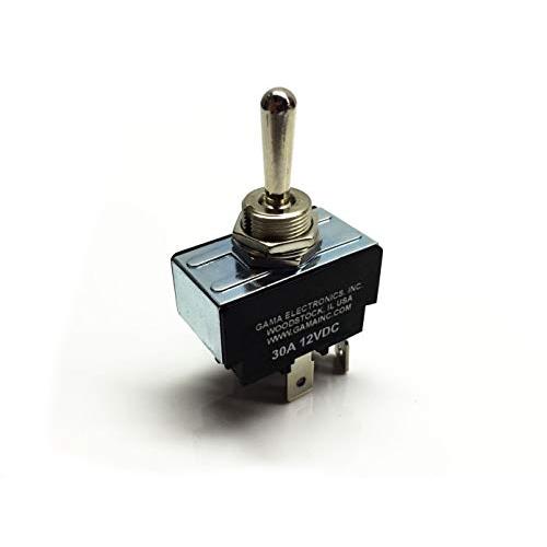 30 Amp Toggle Switch 3 Position Reverse Polarity DC Motor Control- Maintained