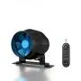 TerraBloom ECMF-100-R, Ventilateur de Tuyauterie en Ligne de 10 cm avec Télécommande Sans Fil, Boîtier Métal Étanche, Moteur EC Économe en Énergie. Booster de Chauffage et Éventier d'Évacuation TerraBloom ECMF-100-R, Ventilateur de Tuyauterie en Ligne de 10 cm avec Télécommande Sans Fil, Boîtier Métal Étanche, Moteur EC Économe en Énergie. Booster de Chauffage et Éventier d'Évacuation
