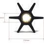 The ROP Shop | Water Pump Kit for 1998 Mercury 15HP 1F15312UD, 1F15351UD, 1F15352UD Boat Motor
