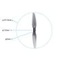 BETAFPV 16pcs HQ 4025 2-Blade Props with 1.5mm Shaft Whoop Drone Propellers for 3-4S Brushless 3-4Inch FPV Micro Racing Whoop Drone 1505 1404 Brushless Motors