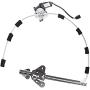 Front Left Driver Side Power Window Regulator and Motor Assembly Replacement for Jeep Cherokee XJ 1997-2001