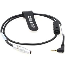 ZBLZGP Nucleus-M Motor Run Stop Cable LANC 2.5mm to 0B 7 Pin Male for Panasonic GH4 GH5 Camera