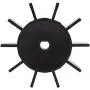 Plastic Air Compressor Fan Blade Replacement Direct‑on‑Line Motor Accessories 5.3in Outer Diameter 0.6in Shaft D Type