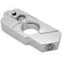 Motorcycle Grip Lock Handlebar Throttle Security Lock Anti-Theft Scooters with 2 Keys fit for ATV Motorcycles Dirt Street Bike (Silver)