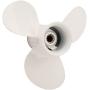 VIF Jason Marine 9 7/8 x 11 1/4-F OEM Aluminum Outboard Moto Propeller fit Yamaha Engines 20-30hp, for Yamaha F25/20HP/25hp/30hp,Ref No. 664-45947-01-EL, 10 Spline Tooth, RH
